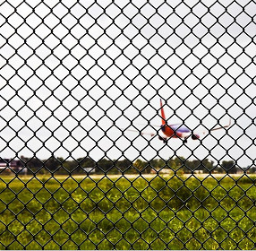 75mm chain link mesh fencing, hot dipped chain link mesh fencing