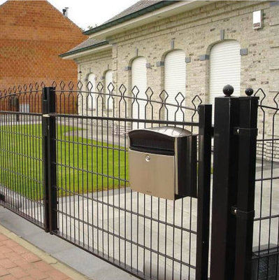 Custom hot dip galvanized double welded wire mesh fence garden fence 868 656 double fence