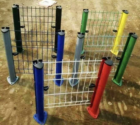 Wire diameter 4mm mesh 50*100mm 3D curvy welded fence garden wire netting fence