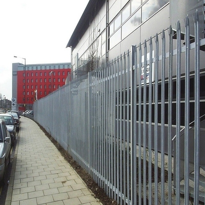 New design cheap price D type w type  palisade fence for garden and industry