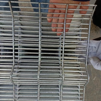 heavy gauge small hole welded Anti climb security fence 358 wire mesh fence