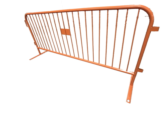 Temporary Perimeter Fencing\Blue Portable Crowd Control Barriers Fence With Flat Feet