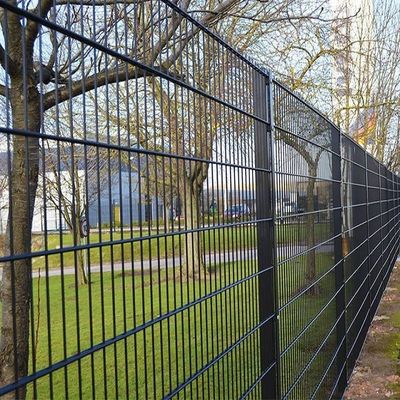 200X50mm  hot dipped galvanized Welded Mesh Fencing 6/5/6 8/6/8 Double Wire Mesh Fence