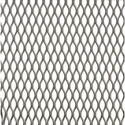 Anti corrsion Stainless Steel 5mm Expanded Metal Mesh Rolls Diamond Hole