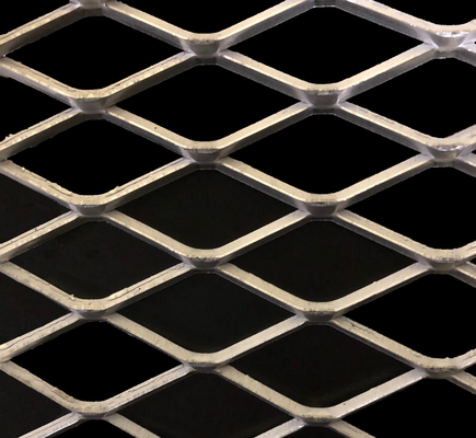 4Mm Thickness Low Carbon Steel Galvanized Honeycomb Expanded Metal Mesh Lowes Steel Grating