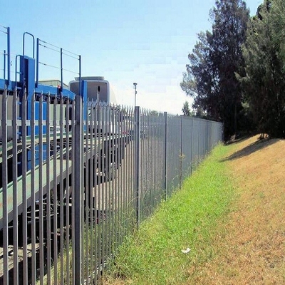 Cheap Low Price Second Hand Galvanized Security Steel Residential Security Palisade Fence Price
