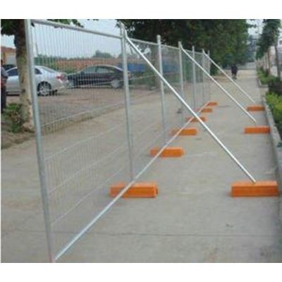 Secure galvanized movable fence temporary fence steel  temporary fence