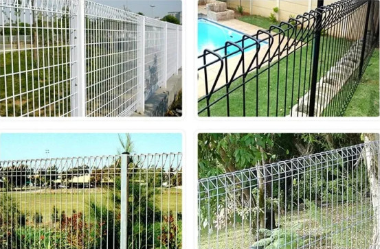 High Quality Stainless Steel Iron Welded Roll Top Welded Wire Garden Fence