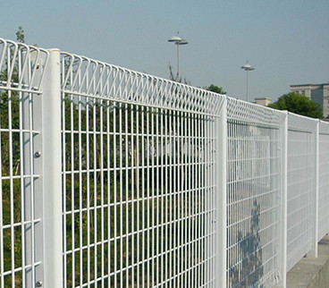 Galvanized Roll-Top Welded Wire Mesh Metal Security Fence  BRC welded mesh fencing panels