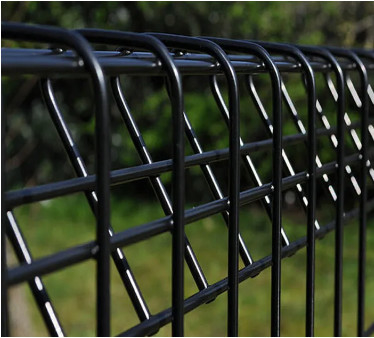 Roll Top Welded mesh fence panels Sport Metal Fence Brc Fence
