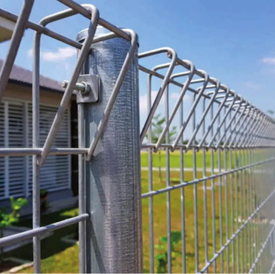 Roll Top Welded mesh fence panels Sport Metal Fence Brc Fence