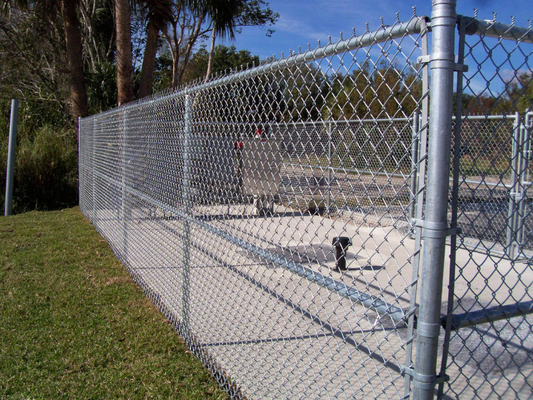Pricewith Good Quality 9, Gauge Used Metal Galvanized Chain Link Fences Panels For Sale Pvc Coated Chain Link Fences