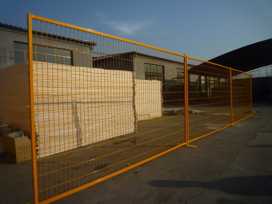 Chain Link Panel 50x50mm Temporary Metal Fence Movable Sustainable