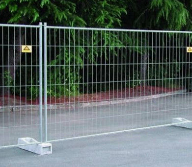Chain Link Panel 50x50mm Temporary Metal Fence Movable Sustainable