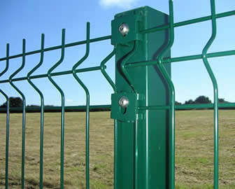 Commercial 4.0mm 3d Wire Mesh Fence 50x50mm Post