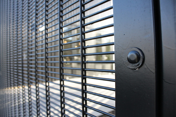 Welded Wire Mesh Anti Climb 358 High Security Fence For Prison
