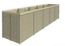 China Hesco MIL1 Hesco barrier 10m Gabion Wall Hesco Cages with Competitive Price