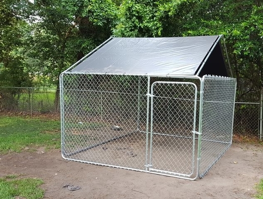 OEM Large Chain Link Dog Run Kennel Cheap Fence Panel Animal Pet House For Sale