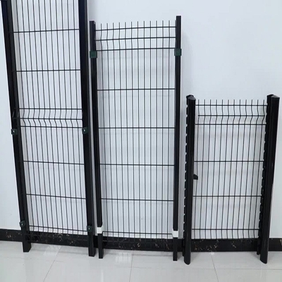 Hot dipped Galvanized Pvc Coated Curvy 3d 4.5mm Welded Wire Mesh Fencing