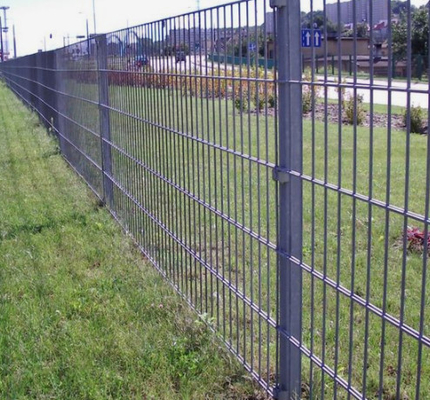 Custom hot dip galvanized double welded wire mesh fence garden fence 868 656 double fence