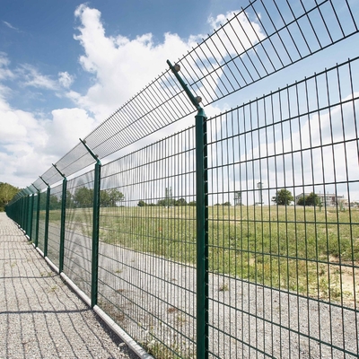 Framework Welded Mesh Fencing 1800x3000MM Railway Security Fencing