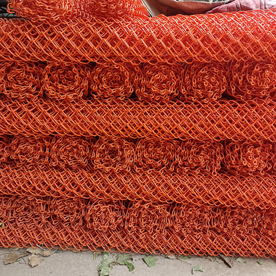 factory price plastic  hot dipped coated 6x12 chain link fence panels for playground