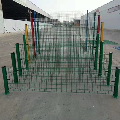 Wire diameter 4mm mesh 50*100mm 3D curvy welded fence garden wire netting fence