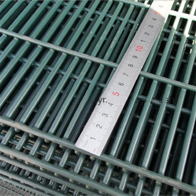 heavy gauge small hole welded Anti climb security fence 358 wire mesh fence