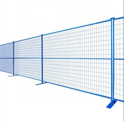 Dia 3.0-5.0mm Portable Galvanized Temporary Fence Panels Electric Galvanized