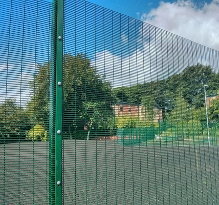 358 High Security Fence Has Anti-Climb Fence , Anti-Cut, Corrosion Resistance