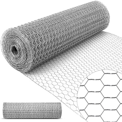 Factory supply 1" chicken hot dipped galvanised hexagonal wire mesh