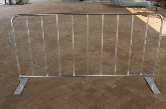 hot dipped galvanized fence panel temporary crowd control barrier