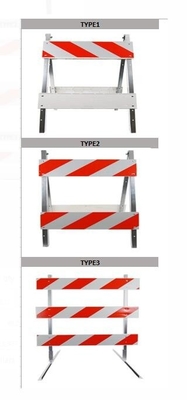 48mm O.D Metal Heavy Duty OEM ODM Steel Barricades Crowd Control 1.5mm Temporary Pedestrian Barriers