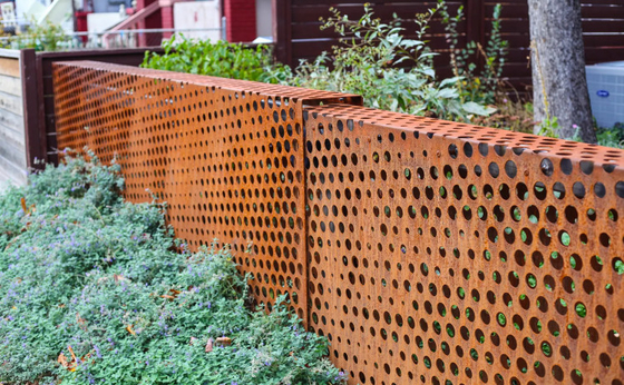 Laser Cut Metal Fence Privacy Panels For Outdoor Garden Fencing