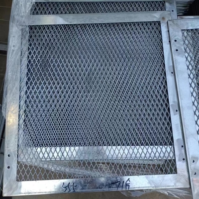 Sheet High Quality Industrial Expanded Metal Stainless Steel WIRE Expanded Mesh Protecting Mesh Woven Silver Plain Weave