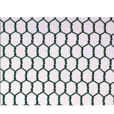 Length 10-200m Hexagonal Wire Mesh PVC Coated Chicken Fence  compressed knitted wire mesh