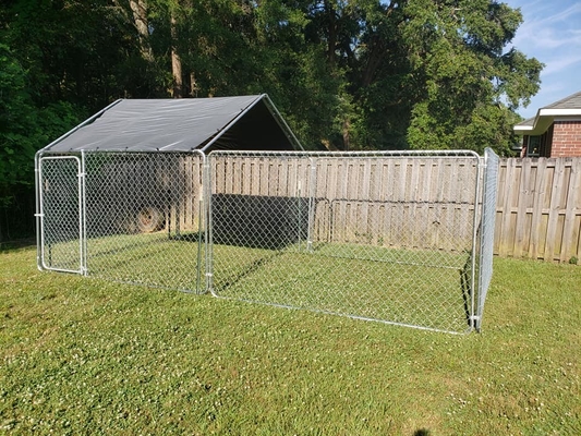 OEM Large Chain Link Dog Run Kennel Cheap Fence Panel Animal Pet House For Sale